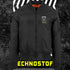 Minimalism Techno Raver Bomberjacke für Männer von vorne